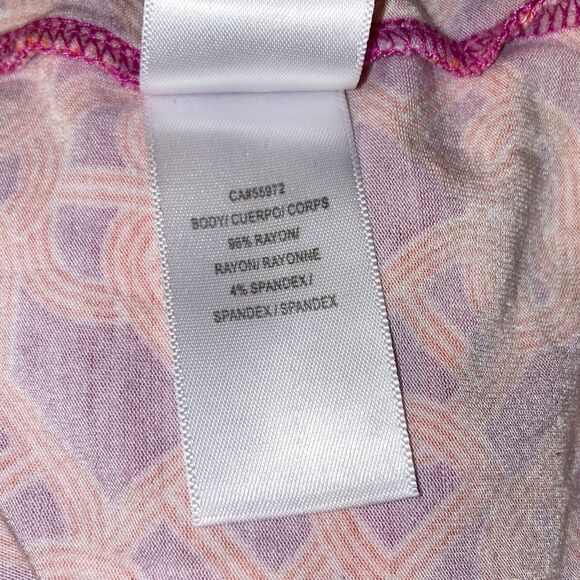 LAUNDRY by SHELLI SEGAL Printed Mediterranean Maxi Halter Dress Womens Medium - Picture 12 of 13